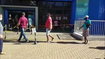 Agência da Caixa em Cascavel está aberta até o meio-dia