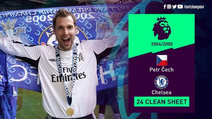 Premier League Golden Glove Winners 2004 - 2018 ⚽ Most Clean Sheets Premier League In Season