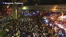 Thai protesters practise 'coup prevention' in latest rally