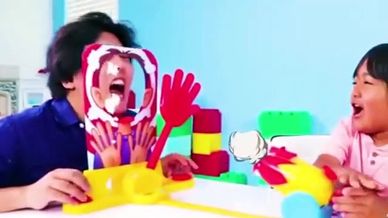 Ryan surprise Daddy with DIY Homemade Whipped Cream