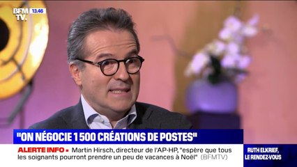 Martin Hirsch évoque la négociation de 1500 nouveaux postes au sein de l'AP-HP