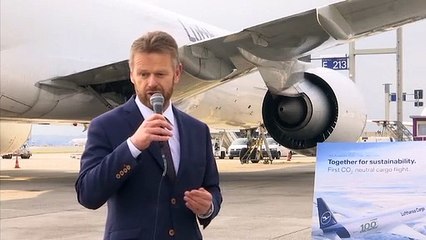 First fully carbon-neutral cargo flight set to take off from Frankfurt airport