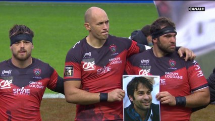 L'hommage du RCT à Christophe Dominici 