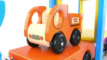 Learn Colors with Preschool Toy Train and Street Vehicles Toys - Colors Videos Collection