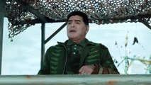Diego Maradona dans la pub Puma x OM
