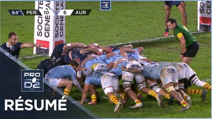 PRO D2 - Résumé USA Perpignan-Stade Aurillacois: 31-6 - J11 - Saison 2020/2021