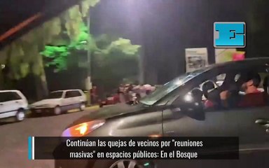 Continúan las quejas de vecinos por "reuniones masivas" en espacios públicos: "Es un descontrol"