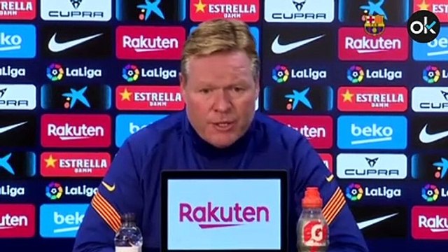 Koeman: He tenido 100 días más tranquilos en otros clubes