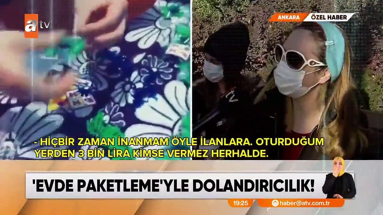 'Evde iş' tuzağı!