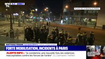 Paris: fin de la manifestation contre la loi sécurité globale, les derniers manifestants quittent la place de la Bastille