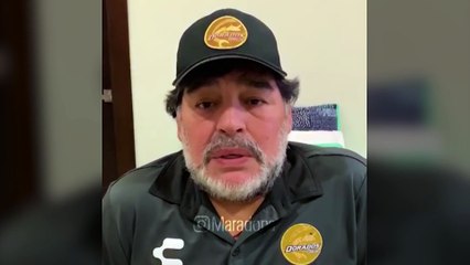 Mensaje de Maradona al hijo de Toresani