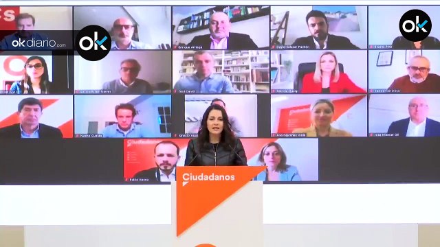 Arrimadas a Sánchez: «Lo que no se merecen los españoles es que su futuro lo decidan Otegi y Junqueras»