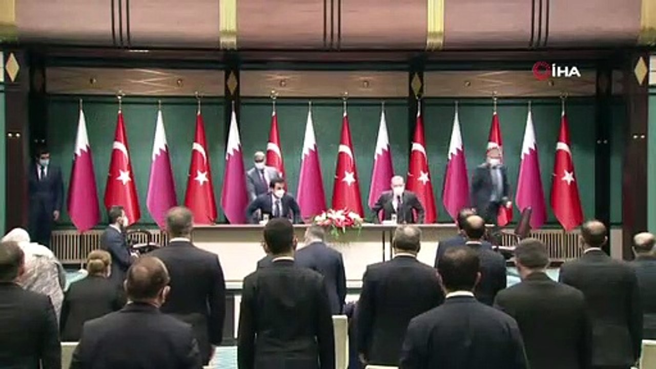 Türkiye ile Katar arasında 10 anlaşma, deklarasyon ve mutabakat zaptı imzalandı