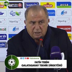 Fatih Terim: "Allah'a şükür sağ salim 3 puanla ayrılıyoruz"