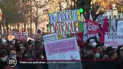 Manifestations contre la loi "sécurité globale" : forte mobilisation partout en France