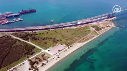 Osmangazi Köprüsü sadece insanların değil göçmen kuşların da denizi geçişini kolaylaştırdı