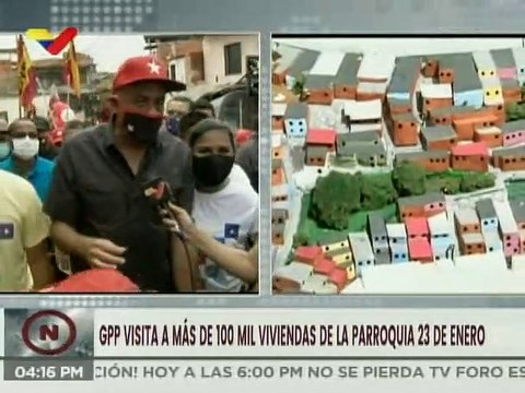 Gran Polo Patriótico realizó recorrido casa por casa en la parroquia 23 de Enero de Caracas
