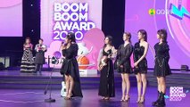 SNH48 accepts awards at the QQ Music 