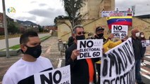 Venezolanos en Colombia rechazaron evento 6D