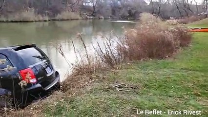 video vehicule riviere tortue