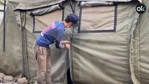 OKDIARIO entra en el campamento militar donde el Gobierno esconde a los inmigrantes