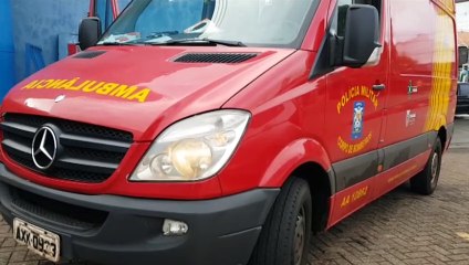 Homem é socorrido após se ferir jogando futebol no Bairro Coqueiral