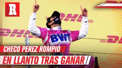 Checo Pérez solo quería saber si su hijo había visto a su padre quedar primero