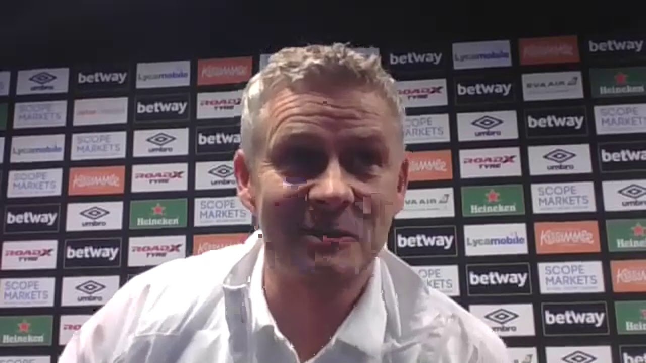 "We had to stay composed" Solskjaer's verdict on West Ham 1:3 win