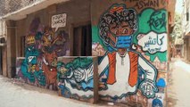 مصر.. فن الرسم على الجدران