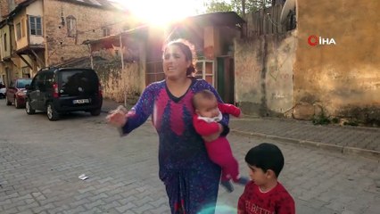 Evi Yanan Suriyeli Kadının İmdadına İha Muhabirleri Koştu