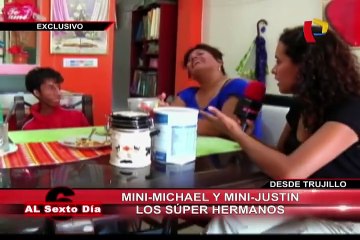 Mini Michael y mini Justin: conoce a los pequeños talentos de Trujillo