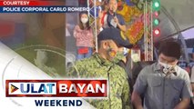 Pulis namahagi ng relief goods sa mga biktima ng kalamidad