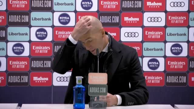 Zidane, sobre la derrota frente al Aláves: Ha sido el peor inicio de la temporada