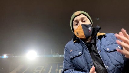 Joe Crann after Sheffield Wednrsday's 0-0 draw with Stoke City