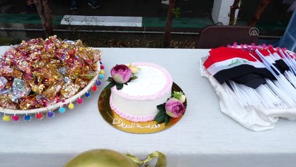 BAĞDAT - Irak’ta, Kovid-19 gölgesinde ilk ders zili çaldı