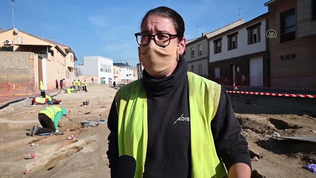 ZARAGOZA - İspanya'da Endülüs İslam dönemine ait Müslüman mezarları ortaya çıkarıldı (1)