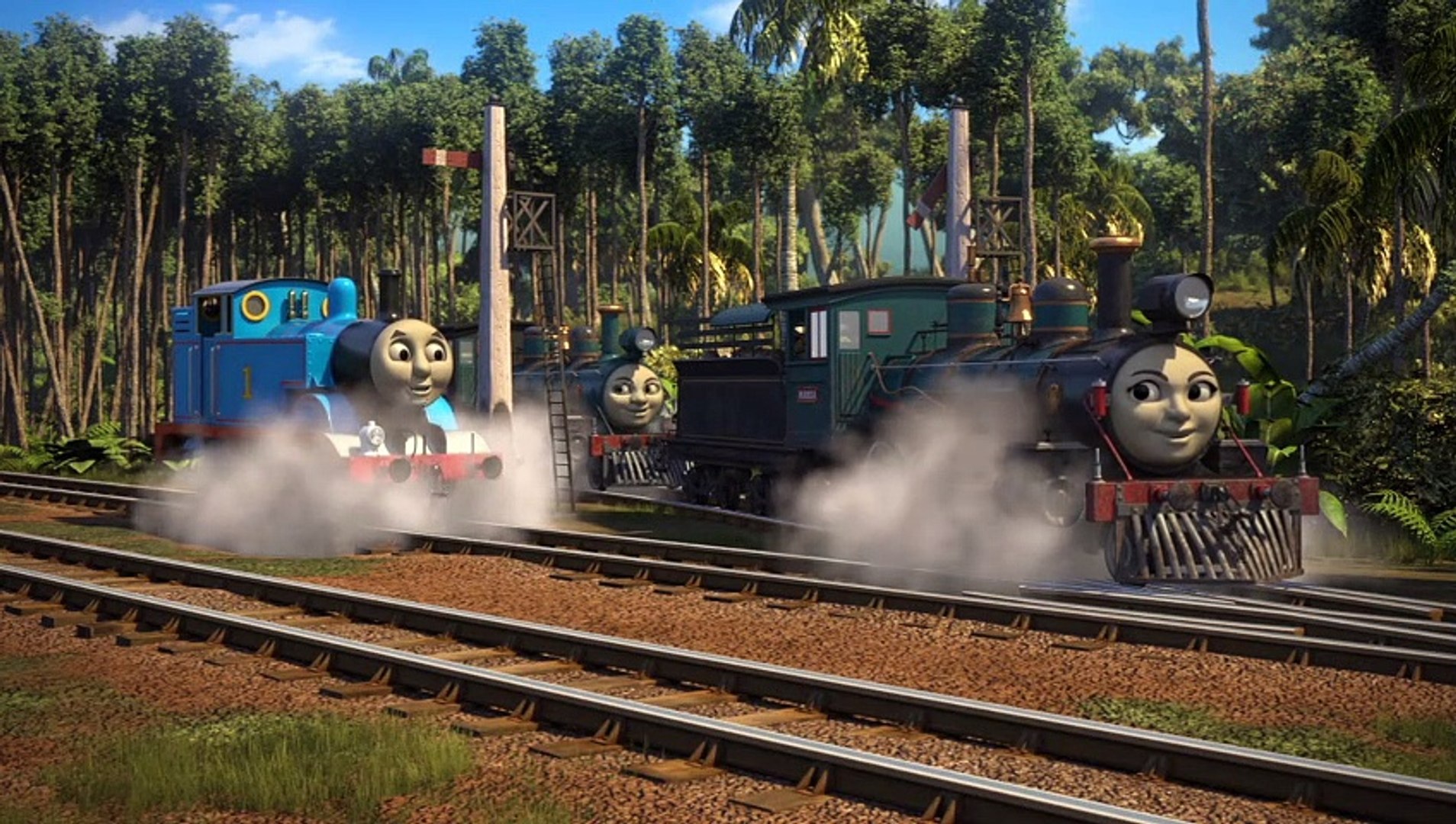 thomas and friends thomas and the forest engines