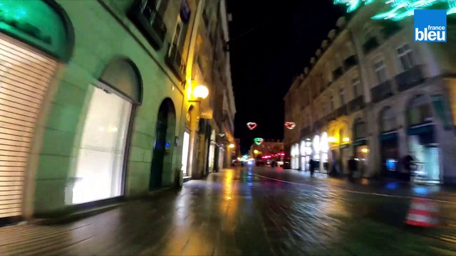 Balade dans les rues de Rennes illuminées pour Noël