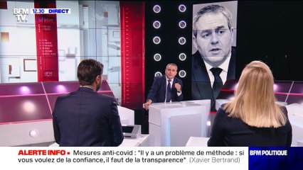 Mesures anti-Covid: "Il y a un problème de méthode, si vous voulez de la confiance, il faut de la transparence", Xavier Bertrand - 29/11