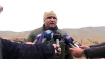 SUKOVUŞAN - Karabağ'da kurtarılan bölgeler, mayından temizleniyor