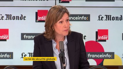 Article 24 : "Evidemment qu'il faut revoir notre copie", estime la présidente de la commission des Lois de l'Assemblée Yaël Braun-Pivet