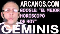 GEMINIS - Horóscopo ARCANOS.COM 29 de noviembre al 5 de diciembre de 2020 - Semana 49
