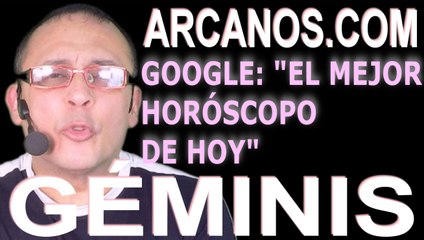 GEMINIS - Horóscopo ARCANOS.COM 29 de noviembre al 5 de diciembre de 2020 - Semana 49
