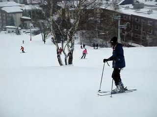 Première descente... tout schuss !