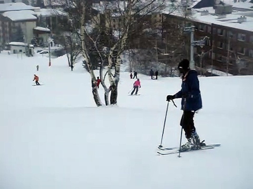 Première descente... tout schuss !