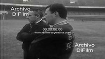 Colo Colo de Chile entrena en el cilindro de Avellaneda - Buenos Aires 1967