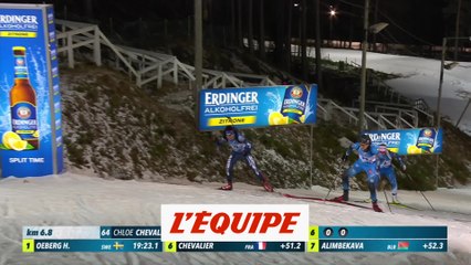 Le résumé du sprint remporté par Oeberg - Biathlon - CM (F)