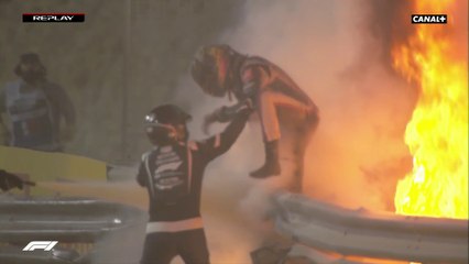 Romain Grosjean miraculé