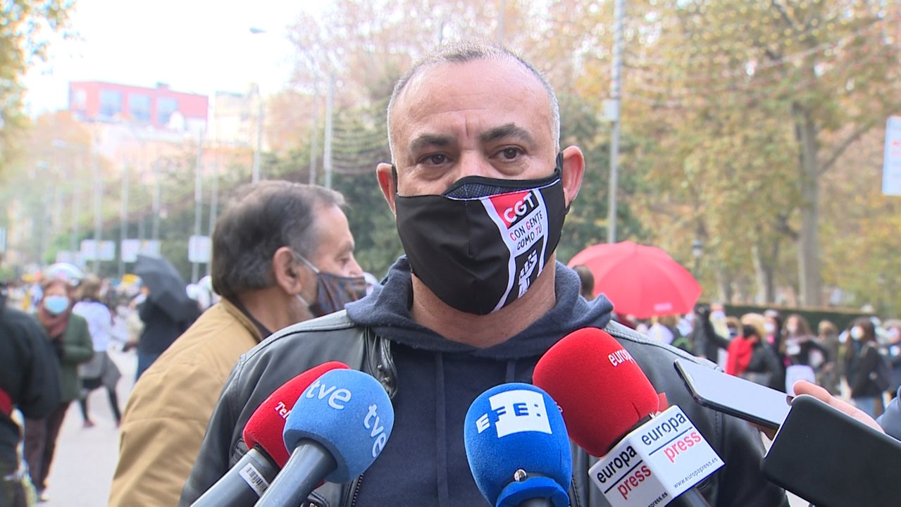 La Marea Blanca se moviliza en Madrid contra los "recortes" en Sanidad