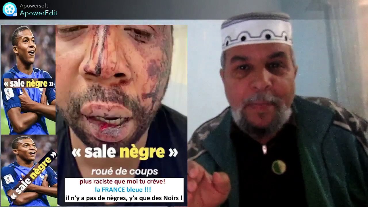 France,  emmanuel macron, ses esclaves et ses petits nègres, tabasser à fond !!!